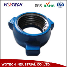 Inside Screw Thread Blue Powder Coating Forged Ring